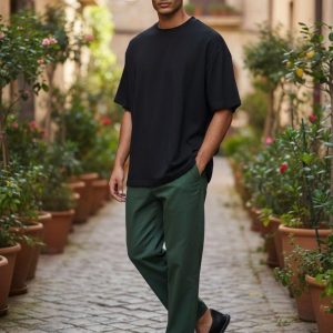 Babouche Marocaine Noire En Cuir Chaussons Classiques Faits